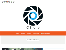 Tablet Screenshot of ioshutter.com